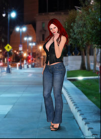 redhead mature pre another redhead alucards spirit morelikethis artists digitalart